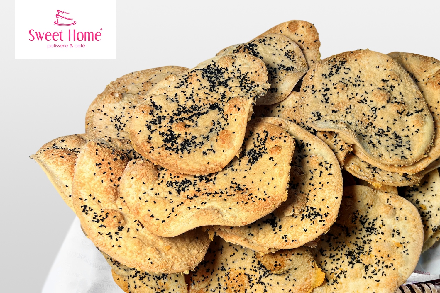 Focaccia z czarnuszką Focaccia z czarnuszką