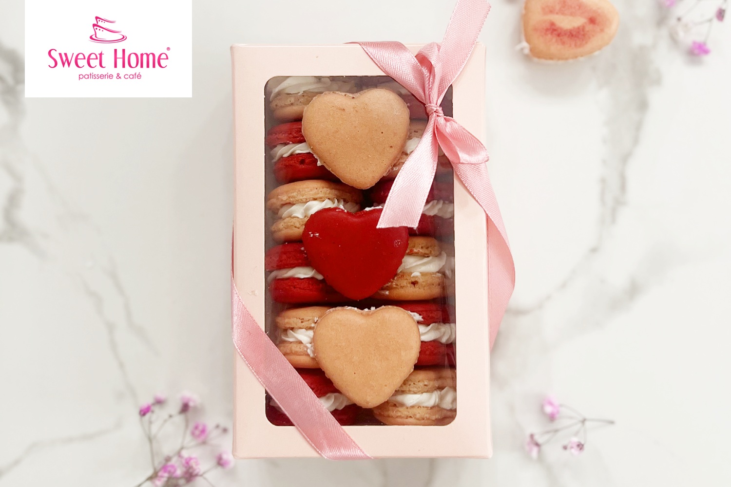 Walentynkowe makaroniki Walentynkowe makaroniki