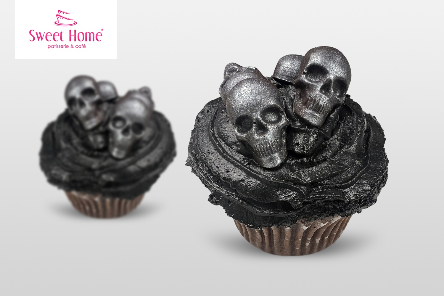 Muffiny halloween czaszki Muffiny halloween czaszki