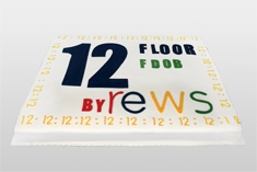 Tort firmowy z logo