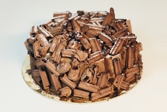 Tort bezowo-czekoladowy