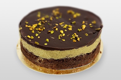 Brownie dubajskie z pistacjami
