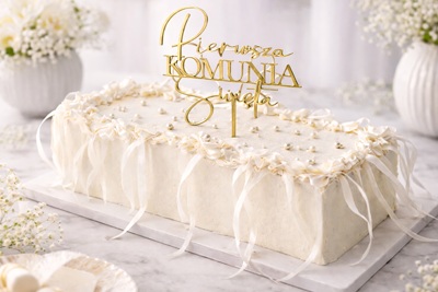 Tort na Komunię Świętą