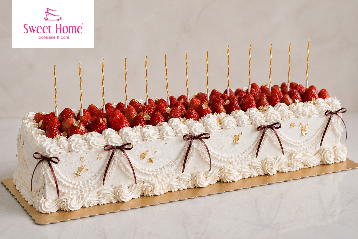 Long cake