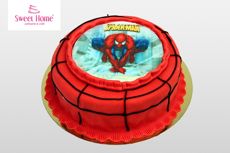 Tort ze zdjęciem superbohatera Tort ze zdjęciem superbohatera