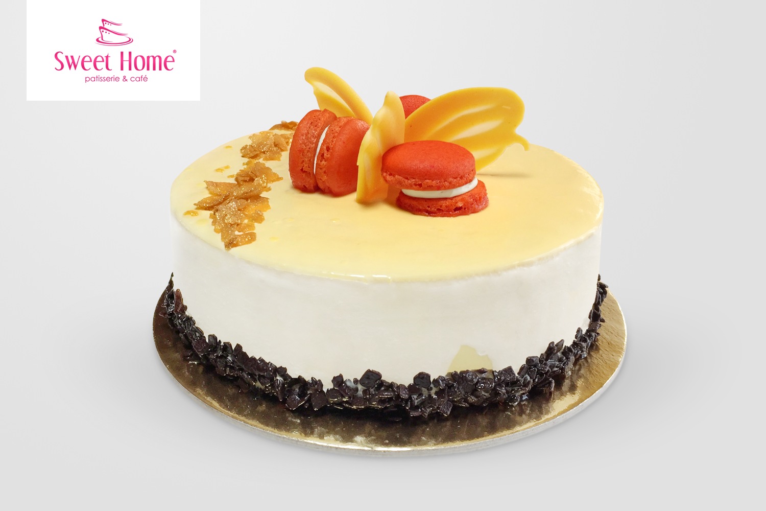 Tort musowy mango Tort musowy mango